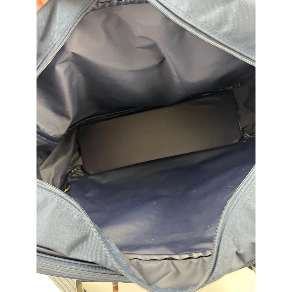 American Tourister Luggage Bag Vintage 7800 Series Navy Blue Nylon Carry-On 1988